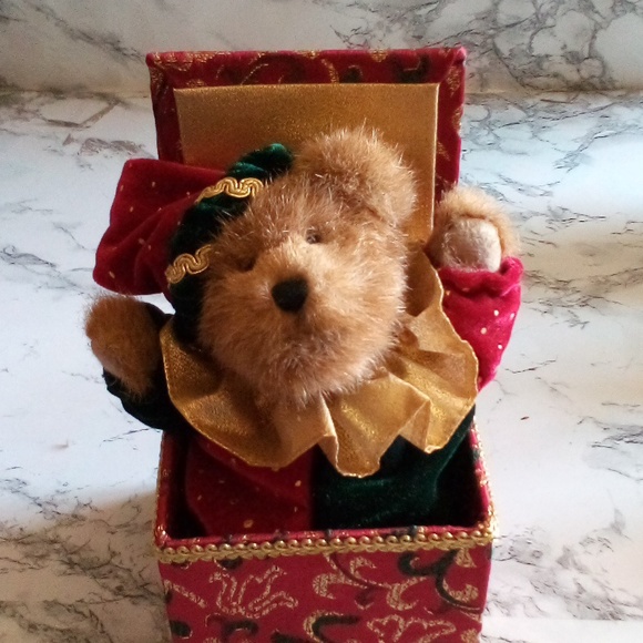 Boyds Other - VTG 2002 BOYDS BEARS JACK B TWINKLETUNE MUSICAL TREASURES NO. 1 MUSIC BOX #50007
